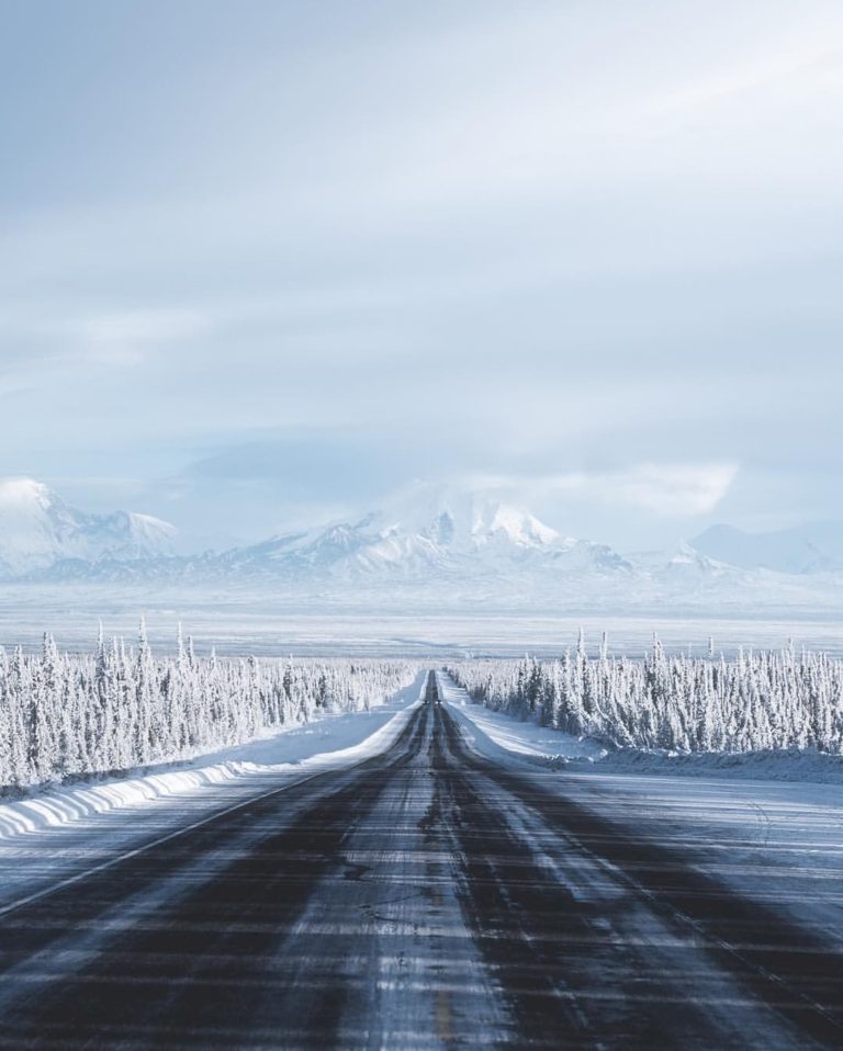 @visuallygeorge and Alaska road