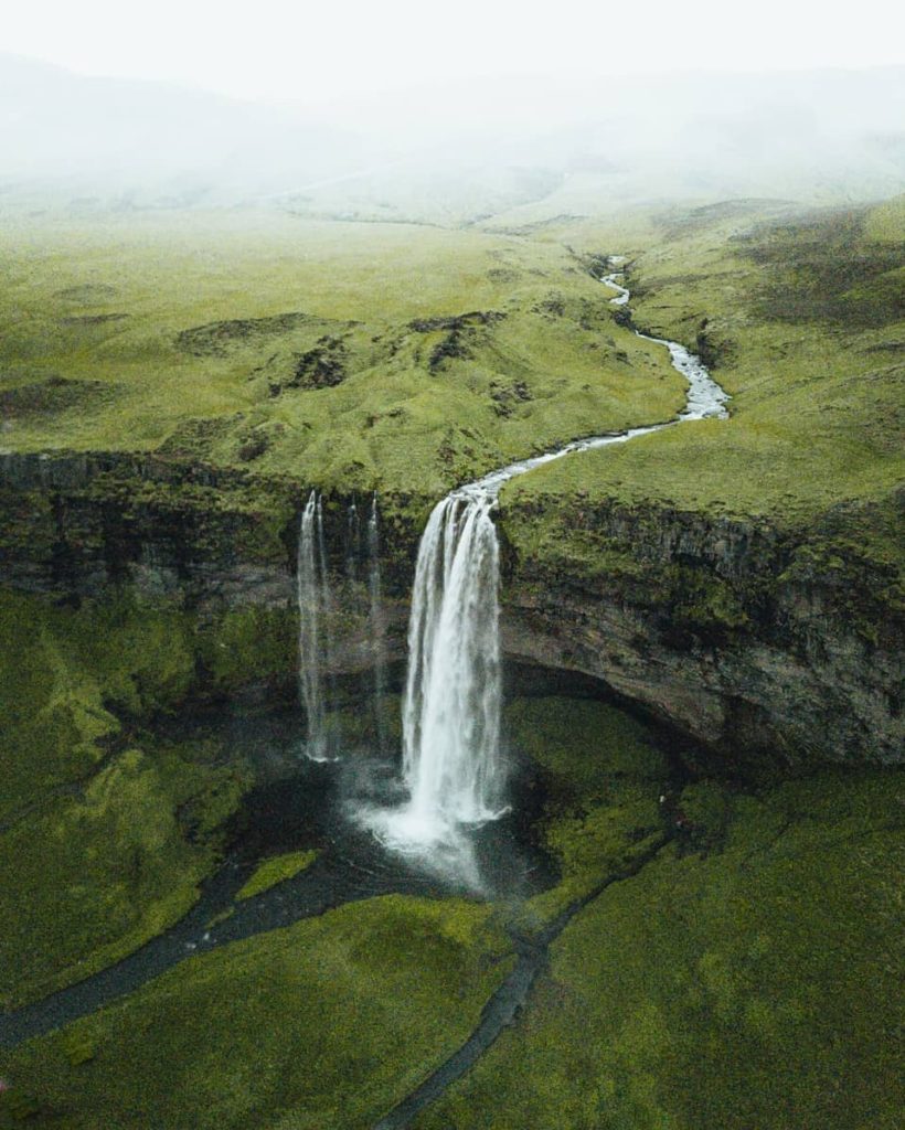 @ _pabloeugui and Iceland waterfall