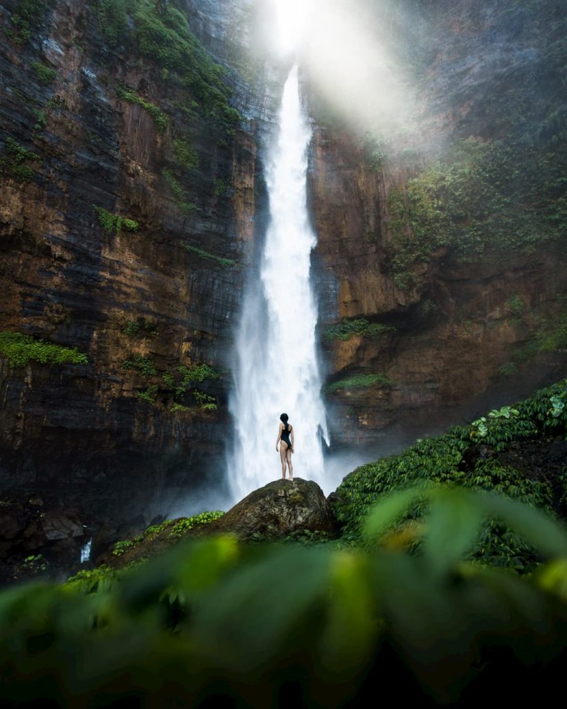 @cahyadiputraa and Bali Waterfall
