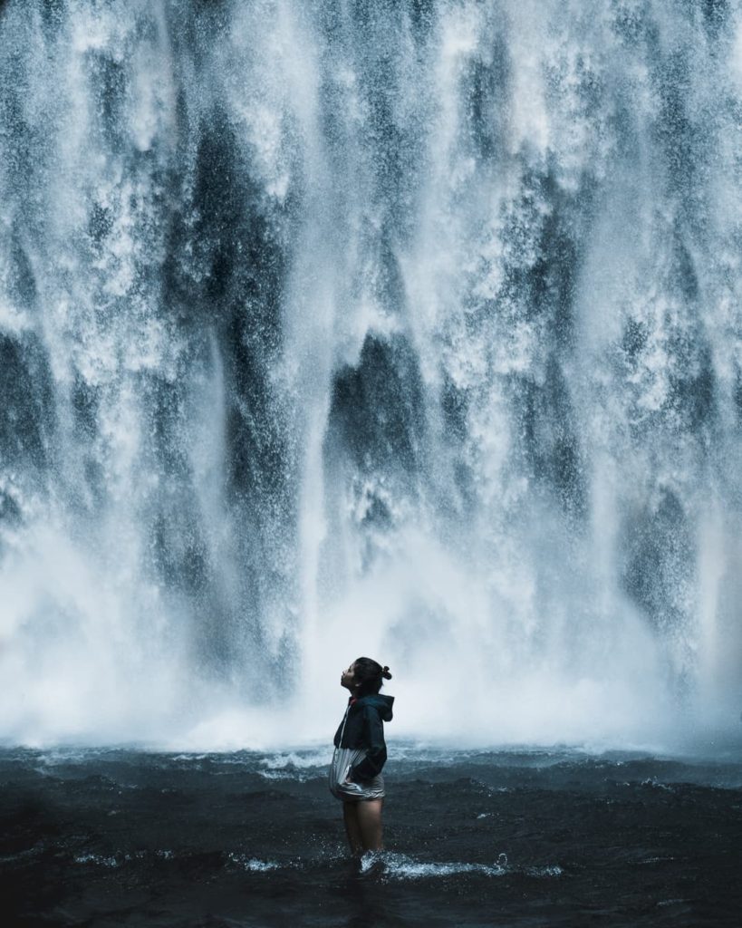 @cahyadiputraa and Waterfall portrait