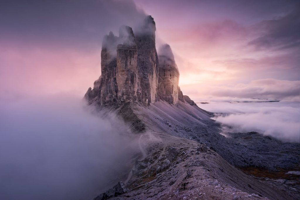 @tp_photographie_ and Dolomites sunset