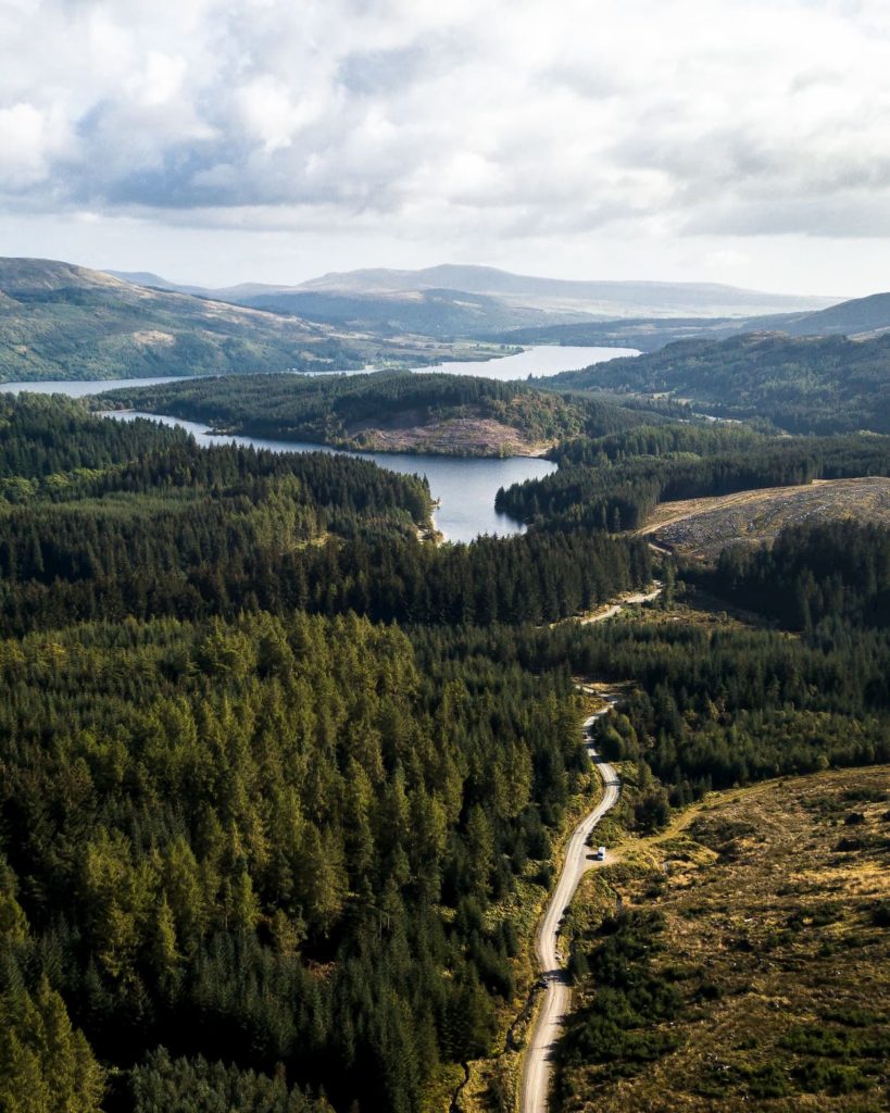 @johnspate and aerial view Scotland