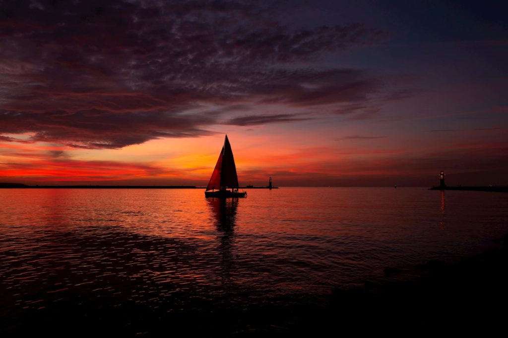 @this.outdoor.love and boat sunset