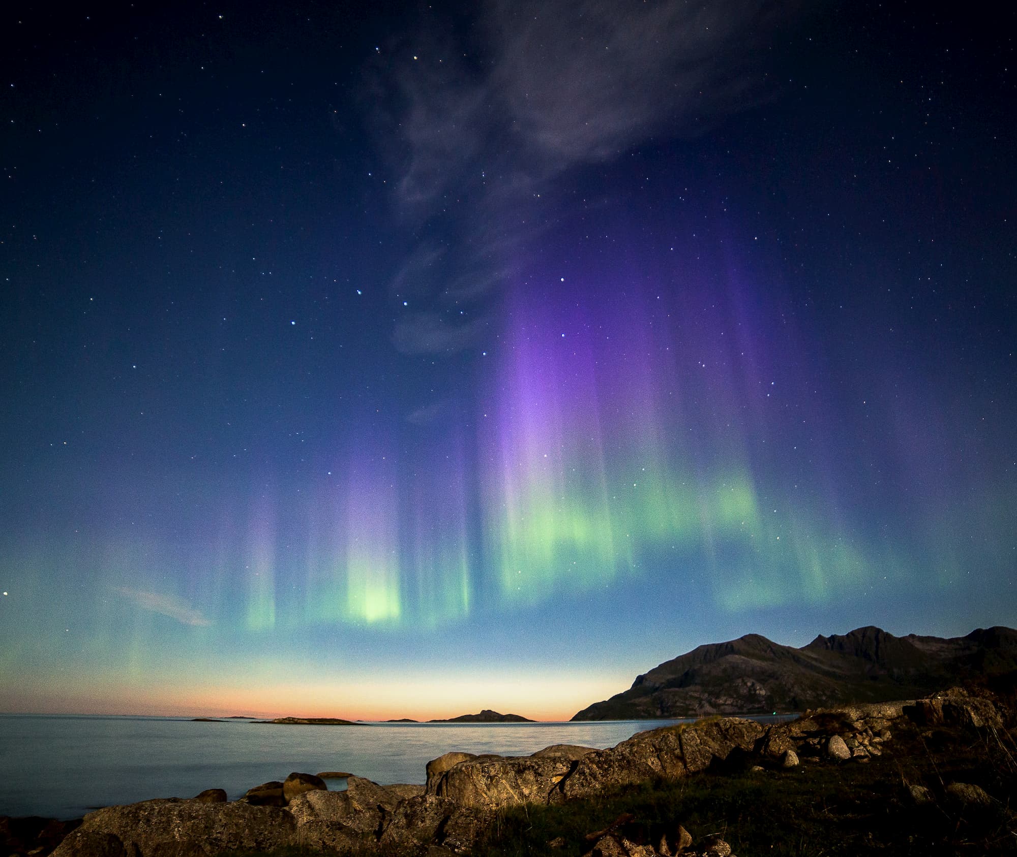 @willcopes93 and Northern lights view