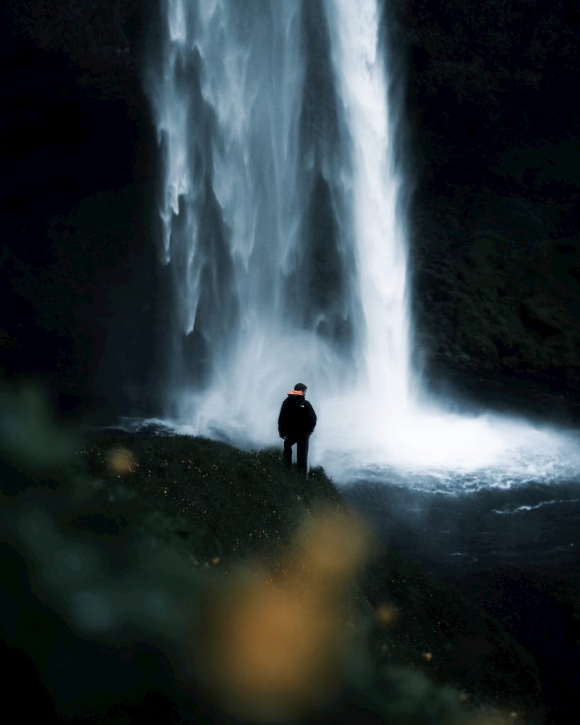 @eamonsphotos and Waterfall Iceland portrait