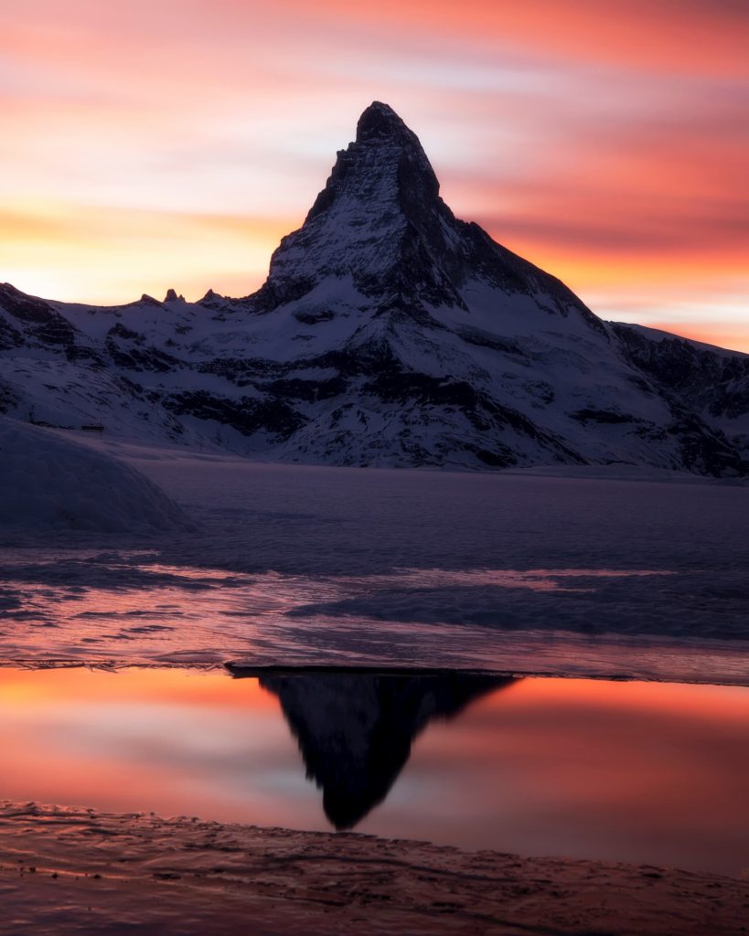 @joffrey_travelproject and Zermatt sunset