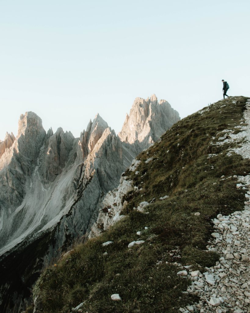 @lea_lost and Dolomites portrait