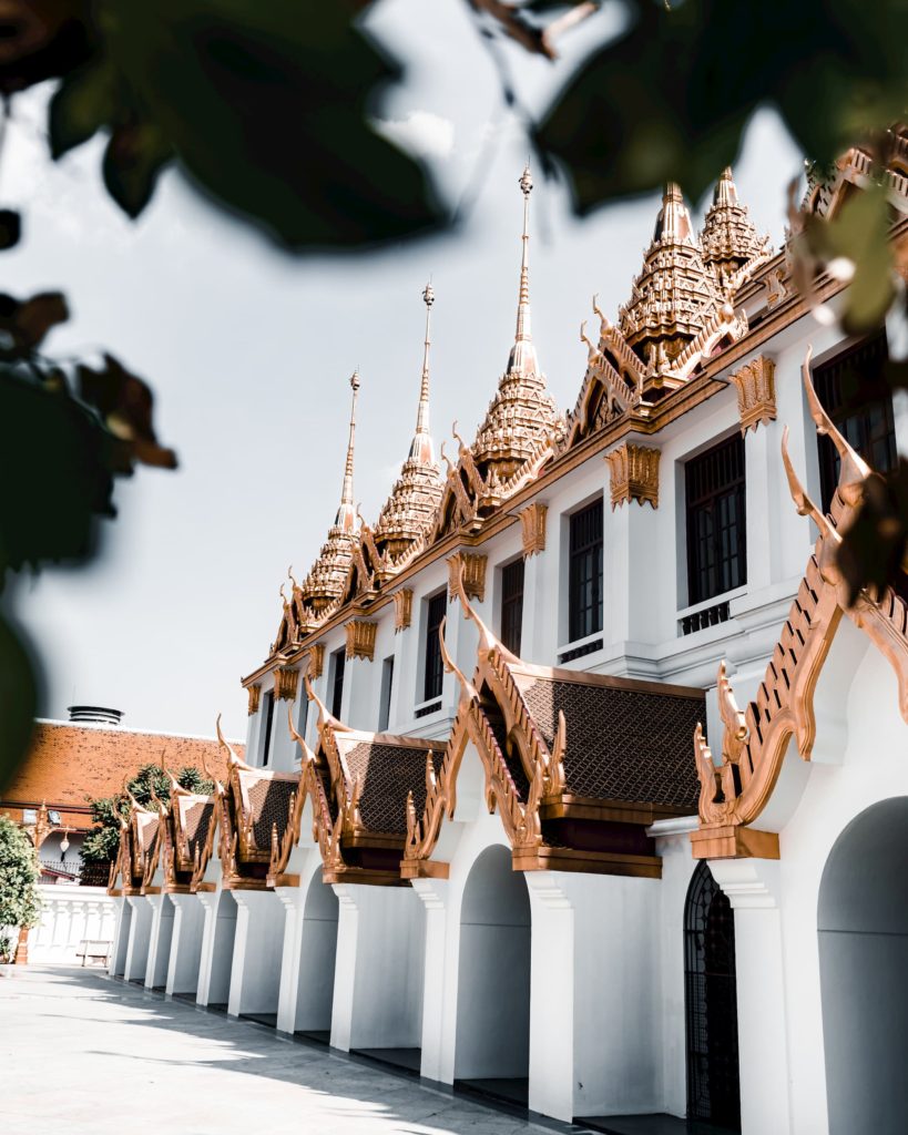 @vistorene and Thailand temple