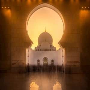 @alymov_art and The Grand Mosque Gates
