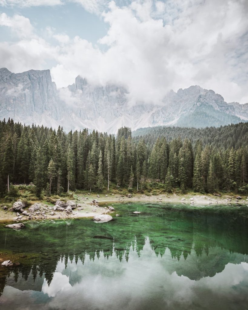 @aurels_travels and Dolomites reflection