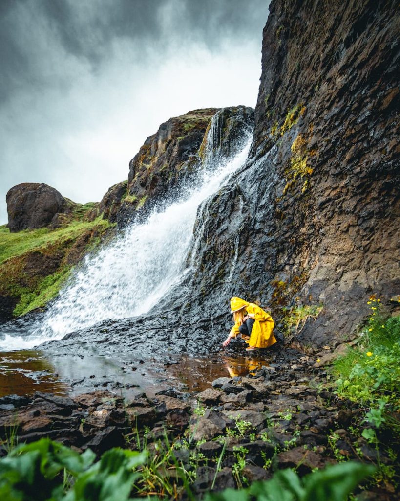 @that.icelandic.guy and waterfall portrait