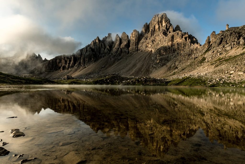 @irinamituca and Dolomites lake