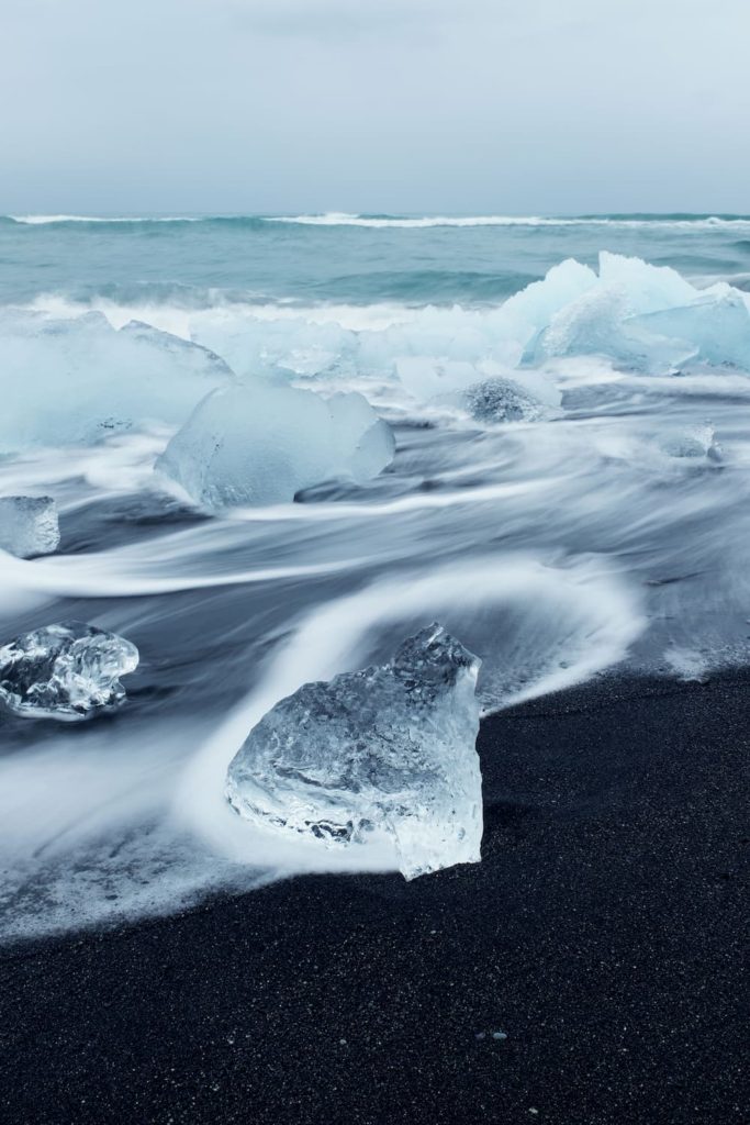 @dasmartens and ice in the beach, Iceland