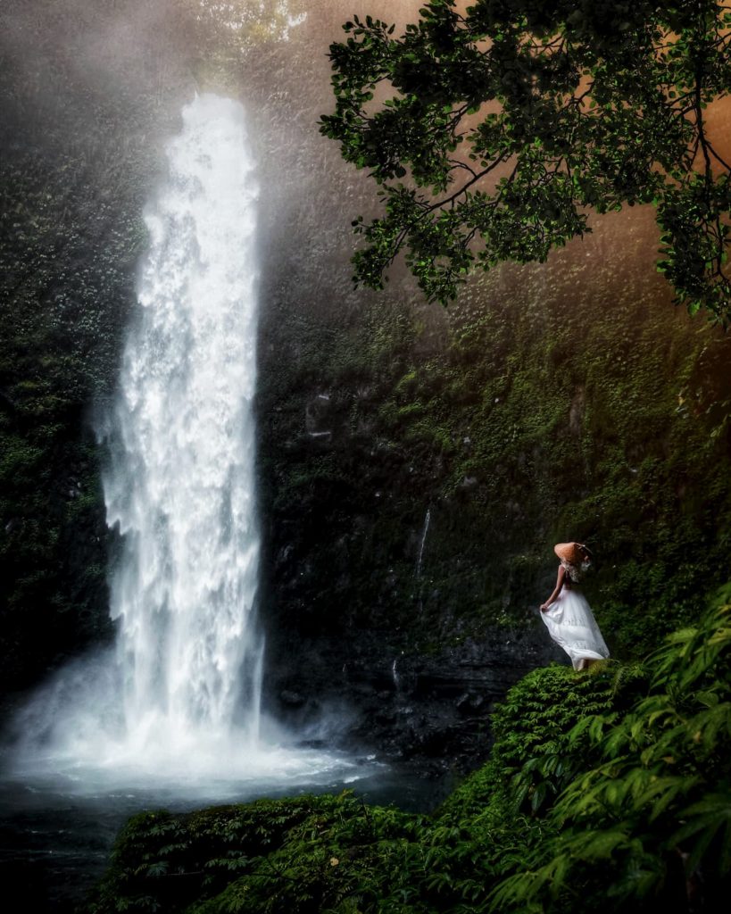 @gilangkartasasmita and Bali waterfall