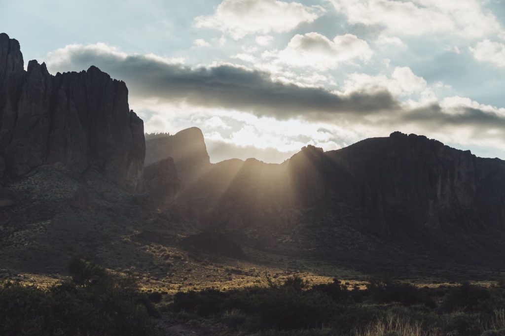 Arizona peak view