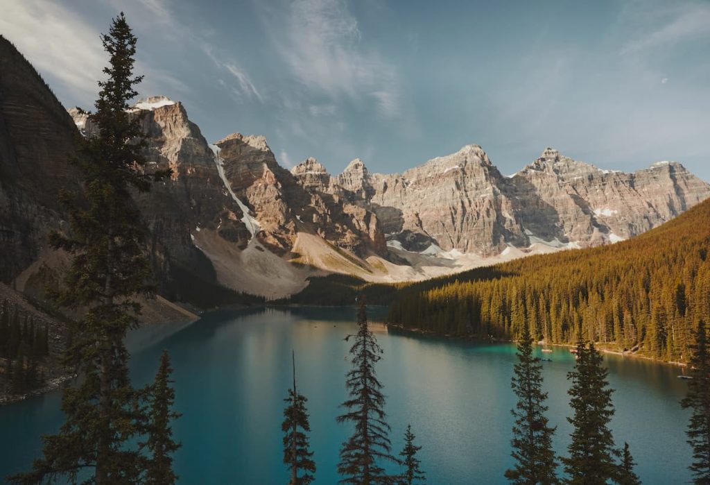 @crawnical and Banff National Park - panoramic view