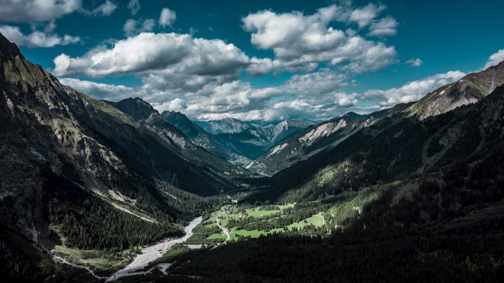 La Fouly, Valais, Switzerland - Spring