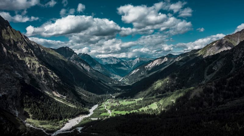 La Fouly, Valais, Switzerland - Spring