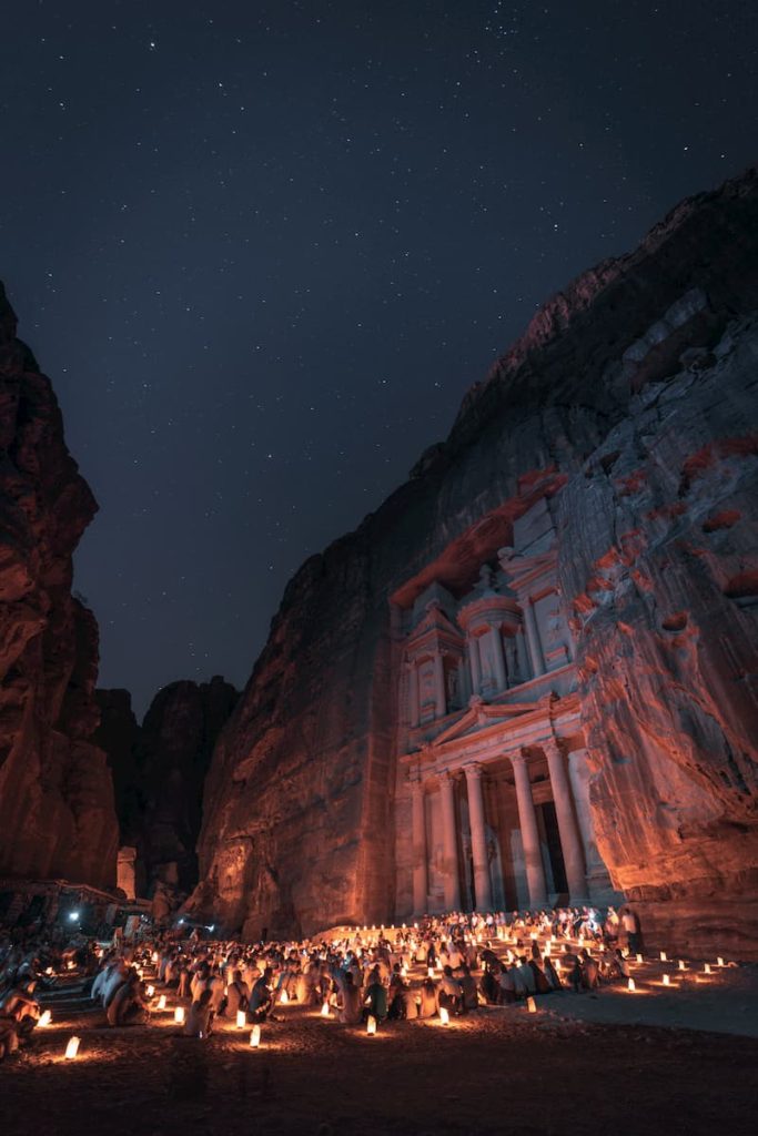 Jordan - Petra at night- @jrgvvn