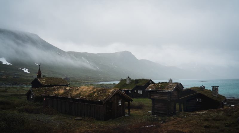 Moody Vikingvillage in Jotunheimen, Norway_@stian.van.der.meeren