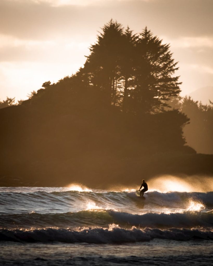 Surfer Longbeach, Canada