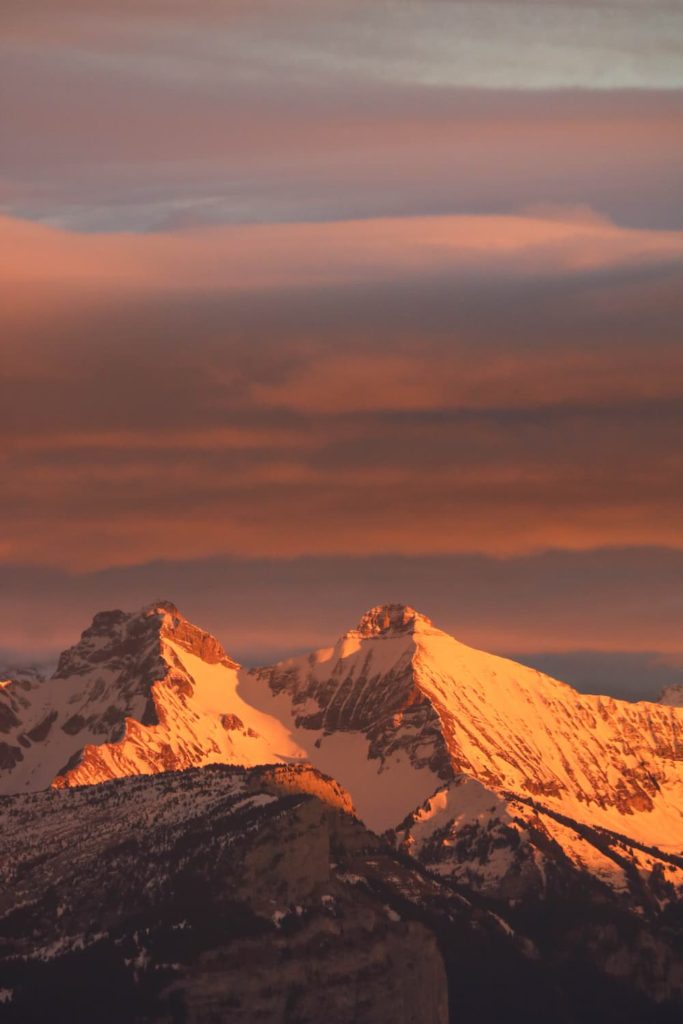 @robin.schnd, French alps viewed from mountain called Salève