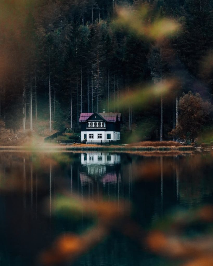 Italy, Dolomites-Lago di Dobbiaco