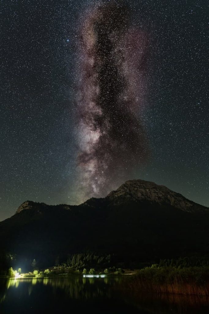 @nick.sorotos - Milky way apo the Lake Doksa in Greece(NickSorotos