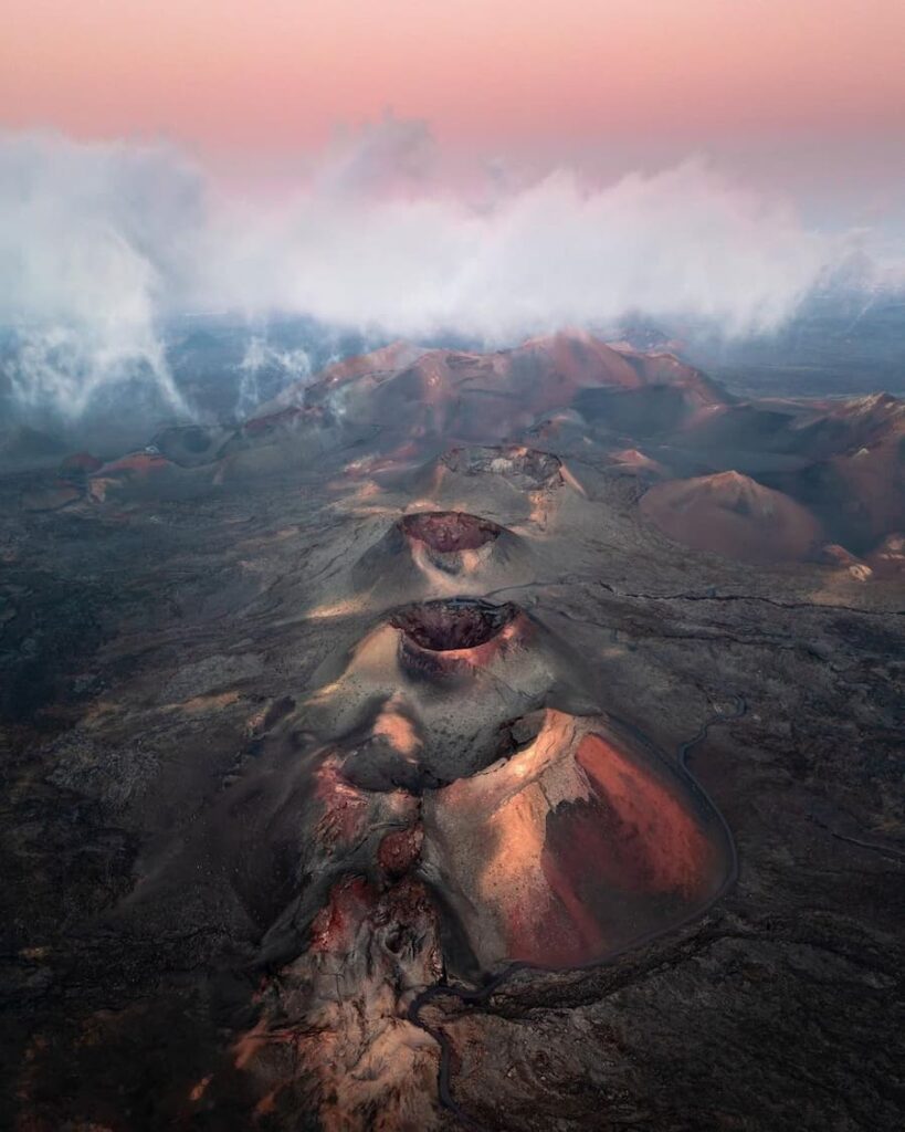 @hugohealy, aerial view of Lanzarote